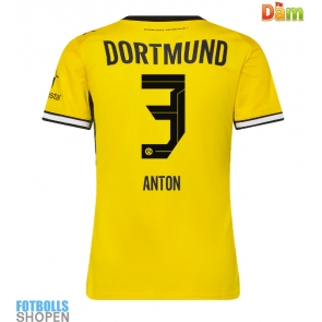 Billiga Borussia Dortmund Waldemar Anton #3 Hemmatröja Dam 2026-27 Kortärmad